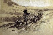 Nicolae Grigorescu Shepherd with his Herd oil painting on canvas